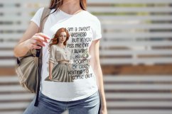 I'm A Sweet Redhead A Pocketful of Crazy Sublimation Png Product Image 3