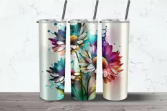 Daisy Tumbler | Digital Download | Sublimation Png Product Image 2