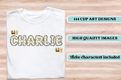 Princess Alphabet png clipart, princess letters doodle Product Image 6