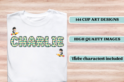 Back to School Alphabet png, letters doodle, school clipart Product Image 6