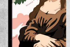 Multilayer Mona Lisa Laser Cut 3D File Mandala SVG Art DXF Product Image 7