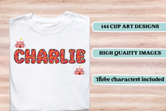 Circus Alphabet clipart, circus letters doodle Product Image 6