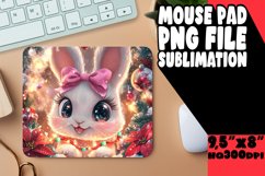Sweet Mouse Pad Sublimation Ideas, Christmas Animals Product Image 1