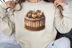 Valentine cake Dessert Clipart PNG Product Image 1