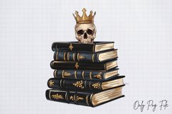 Books Halloween Clipart Bundle PNG Product Image 13