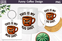 Funny angry coffee mug PNG with quote Product Image 1