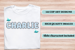 Cinderella Alphabet png clipart, Cinderella letters doodle Product Image 6