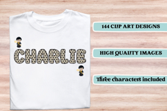 Wizard Magic School Alphabet Clipart, wizard letters doodle Product Image 6