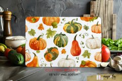 pumpkins Kitchen cutting board sublimation design png Product Image 1