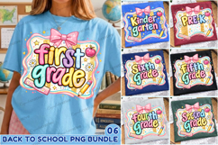 Back to School Grade Bundle ,PNG Kindergarten Product Image 1