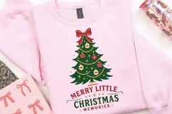 Merry Little Christmas Memories PNG Sublimation Design Product Image 5