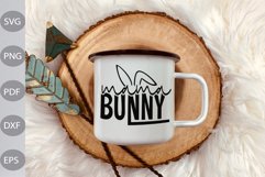 Mama Bunny SVG Cut Files| Easter Bunny SVG Design Product Image 2