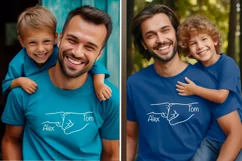 Papa svg, best dad ever svg, I love you Dad Product Image 2
