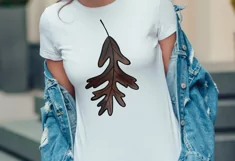 Autumn oak leaves sublimation design PNG. Fall clipart Product Image 3