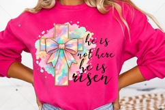 He Is Not Here He is Risen PNG, Christian Easter PNG Product Image 5