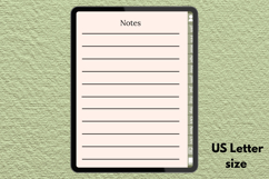 Undated Monthly Digital Planner PDF with Hyperlinked Tabs Product Image 4