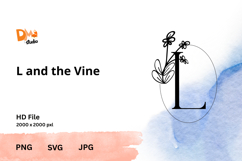 and the Vine Monogram Product Image 1