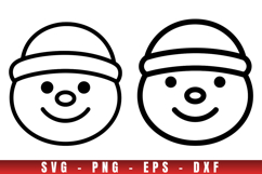 Christmas icon svg, icon png clipart, christmas outline svg Product Image 1