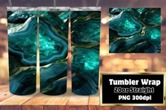 Glittering Agate 3D Tumbler Wrap 20oz Design Product Image 1