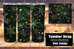 Snowflakes Winter Dream Tumbler Wrap 20oz Product Image 1