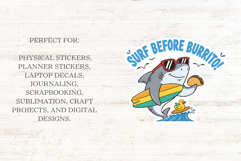 Summer Surfing Stickers Product Image 2