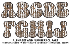 Baseball Sport Alphabet png clipart, baseball letters doodle Product Image 2