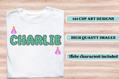 Frozen Princess Alphabet png clipart, Frozen letters doodle Product Image 6