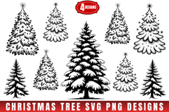 Merry Christmas Tree Svg | Christmas svg | Svg cut file Product Image 1