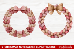 2 Christmas Nutcracker Clipart | Festive Holiday Nutcracker Product Image 1