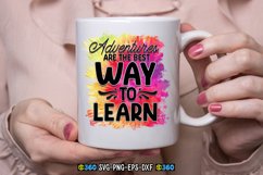 Adventures are the best way to learn PNG Product Image 3