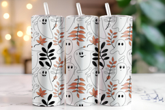 Halloween Boo Tumbler Wrap | Sublimation | Tumblers Product Image 1