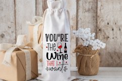 Valentine&#039;s Day Wine Bag SVG Bundle, Wine Bag Bundle svg Product Image 4