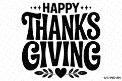 Happy Thanks Giving Svg | Halloween Svg | Svg Cut Files Product Image 1