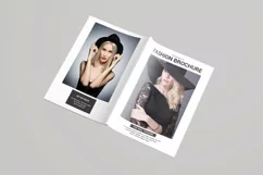 Fashion Lookbook Brochure, Photography Magazine Template Product Image 6
