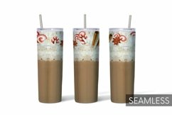 Christmas Drink Tumbler Sublimation | 20 oz Product Image 2