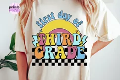 Third Grade Teacher png, First Day of School Sublimation png Product Image 4