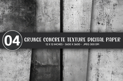 Grunge Concrete Texture Digital Paper Product Image 1