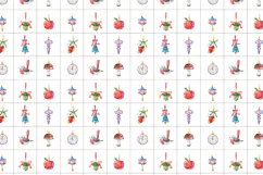 Vintage Watercolor Christmas Clipart & Seamless Patterns Product Image 11