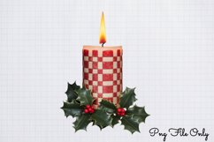 Patchwork Christmas Sublimation Clipart PNG Product Image 1