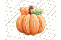 Fall Gingerbread Cookie PNG Clipart, Autumn Cookies Clip Art Product Image 4