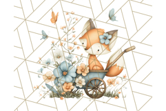 Whimsical Garden Friends Clipart PNG, Animal PNG Product Image 4