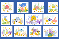 Under the Sea Nautical Collection Hand-Drawn PNG Product Image 4