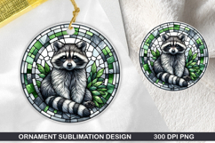 Animals Stained Glass Ornament Bundle, 30 High-Quality PNG Product Image 6
