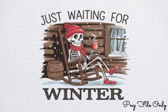 Cozy Winter Sublimation Clipart Bundle PNG Product Image 13