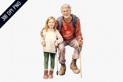 Dad and Daughter Sublimation - Dad Sublimation Design Product Image 1