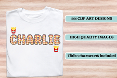 FAST FOOD Alphabet PNG Kids Classroom Sublimation Product Image 6