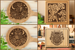 Bundle of over 100 cutting board designs, Laser SVG files Product Image 12
