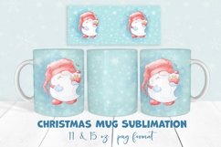 Christmas Gnomes Mug Sublimation Mug Wrap Product Image 1