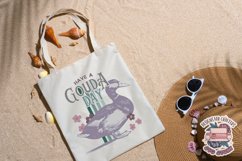 Summer Sublimation design Quote Retro Animals Sarcastic PNG Product Image 4