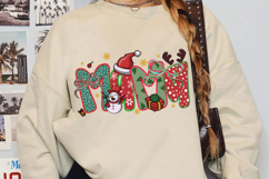 Christmas MOM Sublimation, Christmas Png Product Image 4
